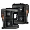 AlphaRex | Projector Headlights Alpha-Black - F-250 / F-350 2017-2019