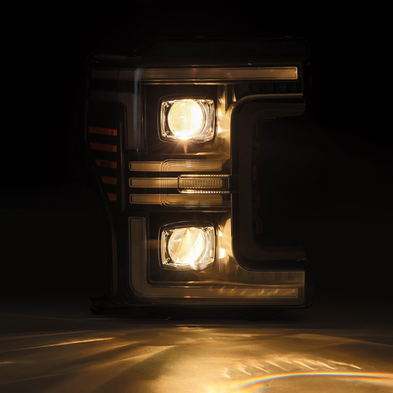 AlphaRex | Projector Headlights Alpha-Black - F-250 / F-350 2017-2019