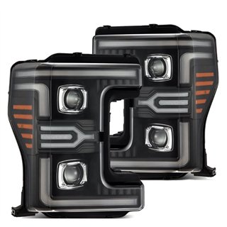 AlphaRex | Projector Headlights Black - F-250 / F-350 2017-2019