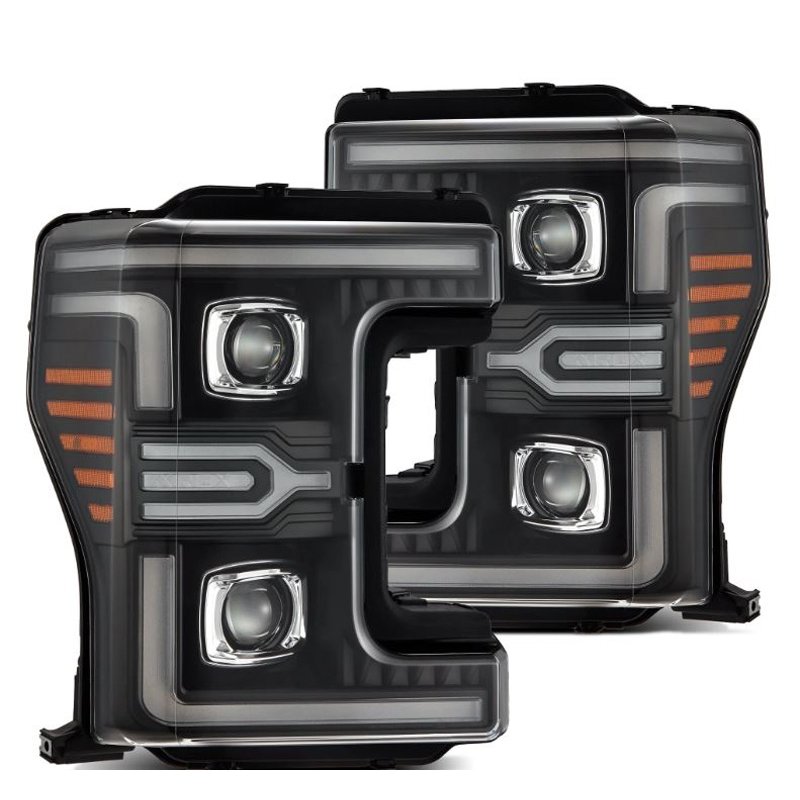 AlphaRex | Projector Headlights Black - F-250 / F-350 2017-2019