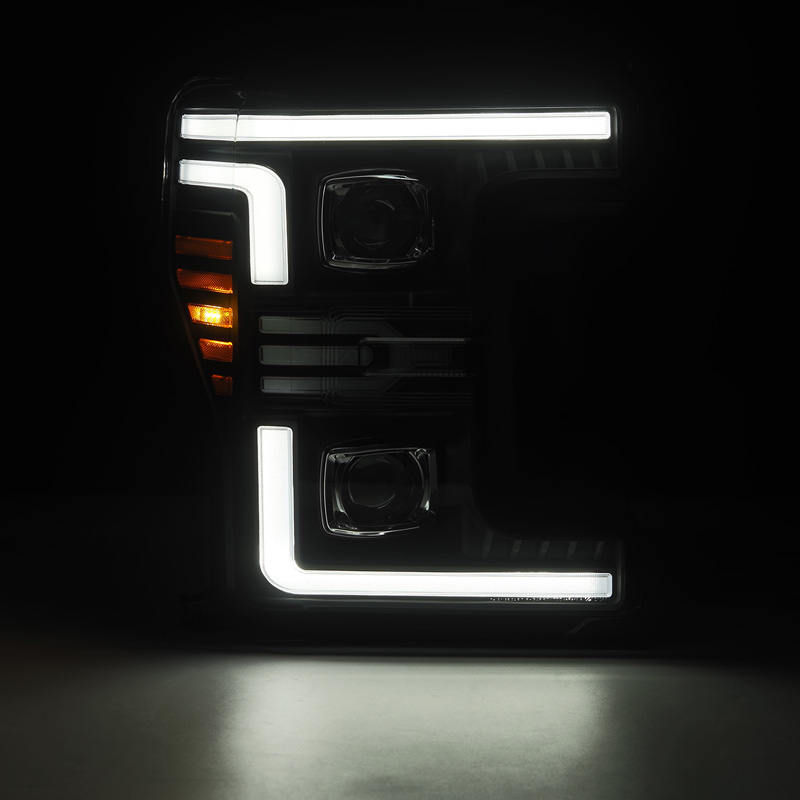 AlphaRex | Projector Headlights Black - F-250 / F-350 2017-2019