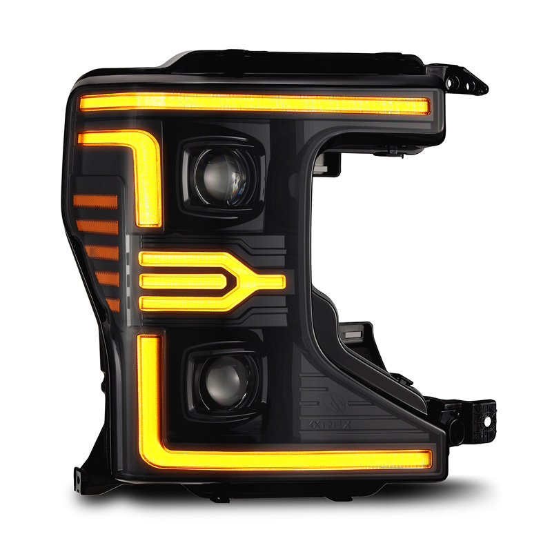 AlphaRex | Projector Headlights Alpha-Black - F-250 / F-350 2020-2022
