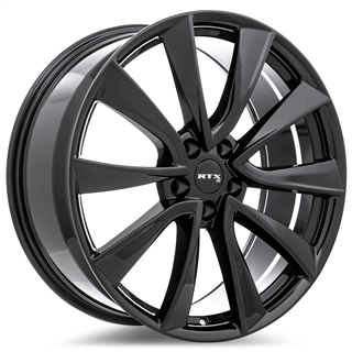 RTX | TS01 20x9.5 ET45 - Gloss Black