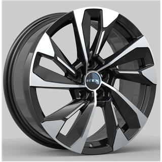 RTX | MZ03 20x8.0 ET45 - Gloss Black Machined