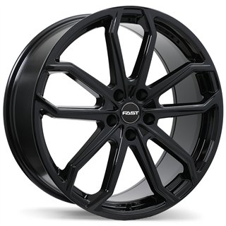 Fast Wheels | Impression 20x8.5 ET45 - Noir lustré