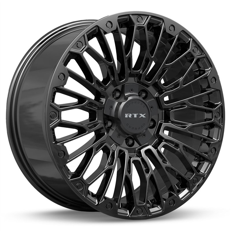 RTX | Chaos 20x9.0 ET18 - Gloss Black Machined