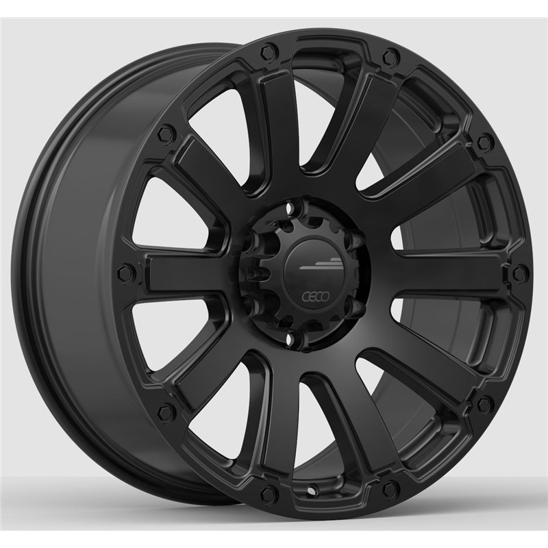 Ceco | C01T 18x9.0 ET25 - Noir Lustré