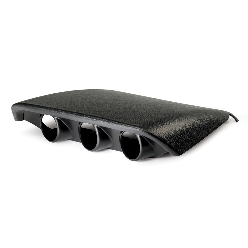 AutoMeter | GAUGE MOUNT, DASH TOP, TRIPLE, 2 1/16", BLACK - Mustang / Base 4.0L 2005-2009