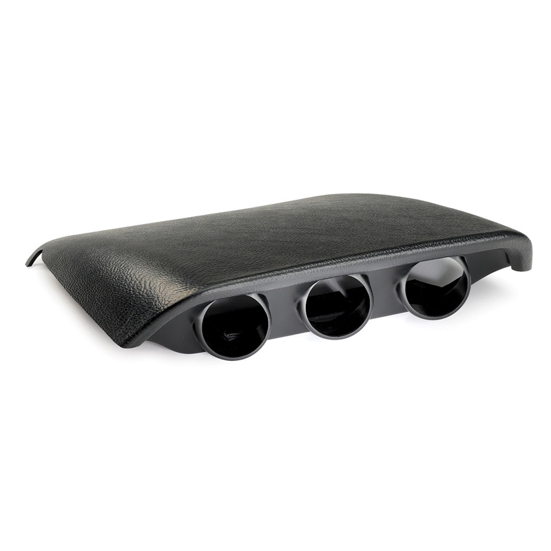 AutoMeter | GAUGE MOUNT, DASH TOP, TRIPLE, 2 1/16", BLACK - Mustang / Base 4.0L 2005-2009