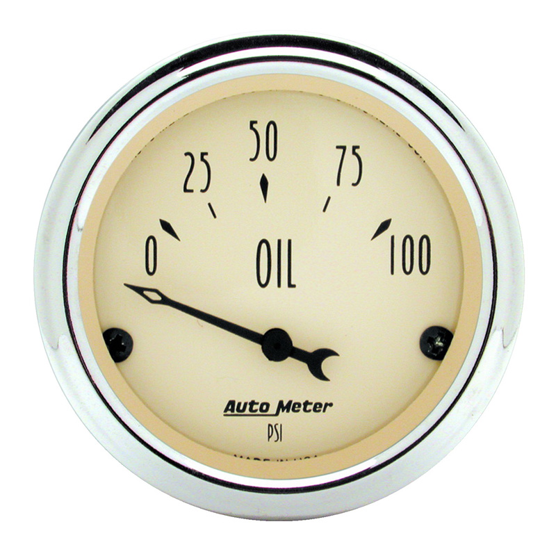 AutoMeter | GAUGE KIT, 5 PC., 3 1/8" & 2 1/16", MECH. SPEEDOMETER, ANTIQUE BEIGE