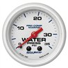 AutoMeter | GAUGE, WATER PRESS, 2 1/16", 35PSI, MECHANICAL, MARINE WHITE