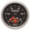 AutoMeter | GAUGE, VOLTMETER, 2 1/16", 18V, DIGITAL STEPPER MOTOR W/PK & WRN, SPORT-COMP II