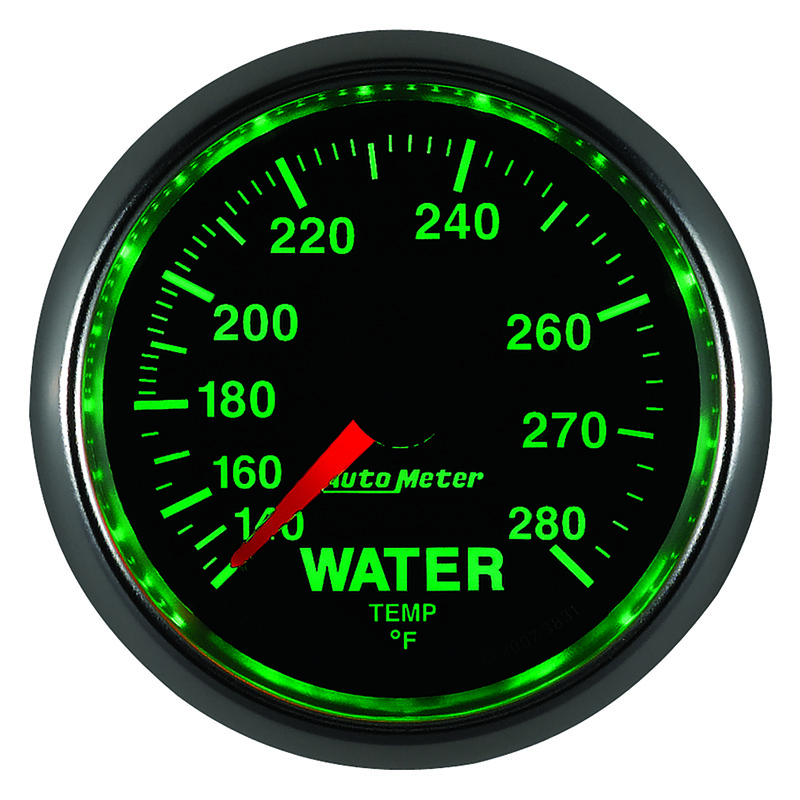 AutoMeter | GAUGE, WATER TEMP, 2 1/16", 140-280?F, MECHANICAL, GS