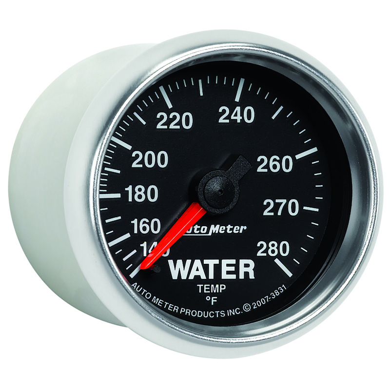 AutoMeter | GAUGE, WATER TEMP, 2 1/16", 140-280?F, MECHANICAL, GS