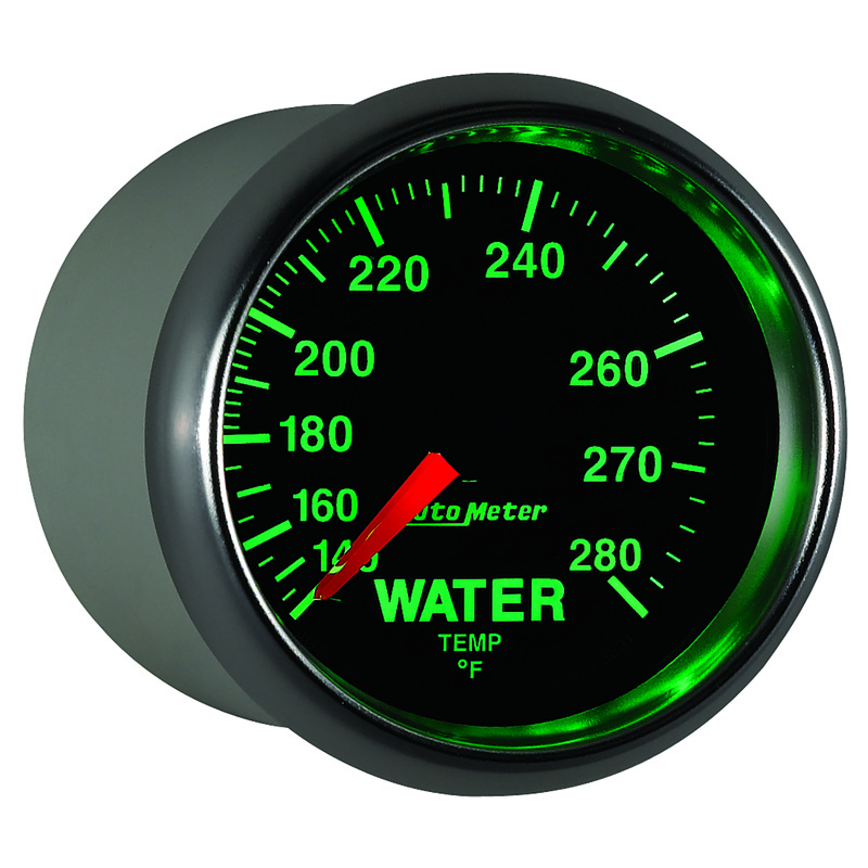 AutoMeter | GAUGE, WATER TEMP, 2 1/16", 140-280?F, MECHANICAL, GS