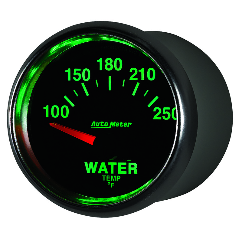 AutoMeter | GAUGE, WATER TEMP, 2 1/16", 100-250?F, ELECTRIC, GS