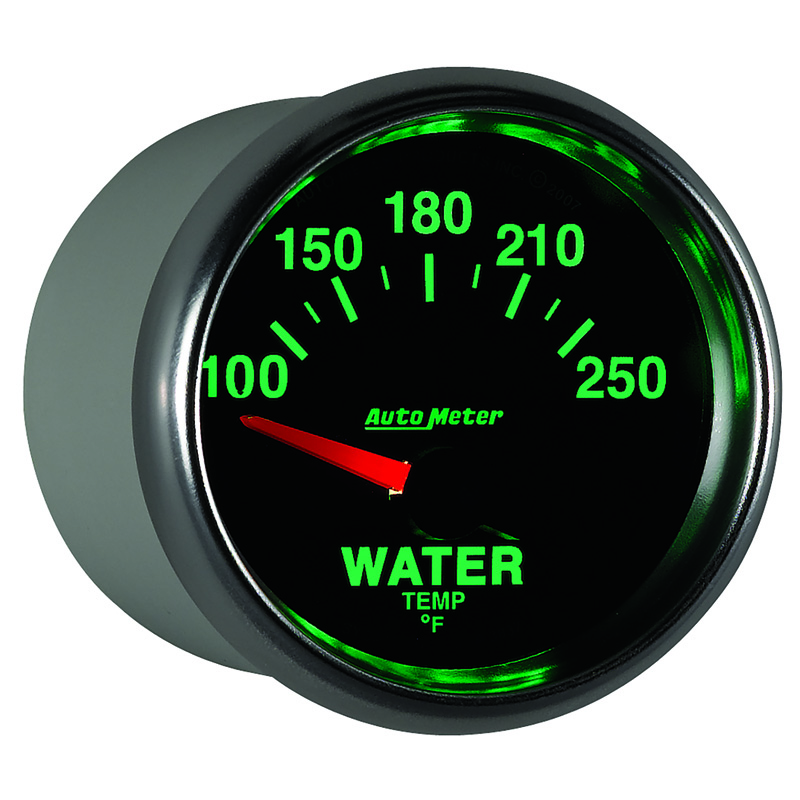 AutoMeter | GAUGE, WATER TEMP, 2 1/16", 100-250?F, ELECTRIC, GS