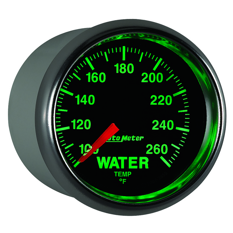 AutoMeter | GAUGE, WATER TEMP, 2 1/16", 100-260?F, DIGITAL STEPPER MOTOR, GS
