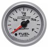 AutoMeter | GAUGE, FUEL LEVEL, 2 1/16", 0-280O PROGRAMMABLE, ULTRA-LITE II