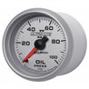 AutoMeter | GAUGE, OIL PRESSURE, 2 1/16", 100PSI, MECHANICAL, ULTRA-LITE II