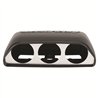 AutoMeter | GAUGE MOUNT, DIRECT FIT DASH TOP, TRIPLE, 2 1/16" - Challenger 3.5L / 5.7L / 6.1L 2008-2014