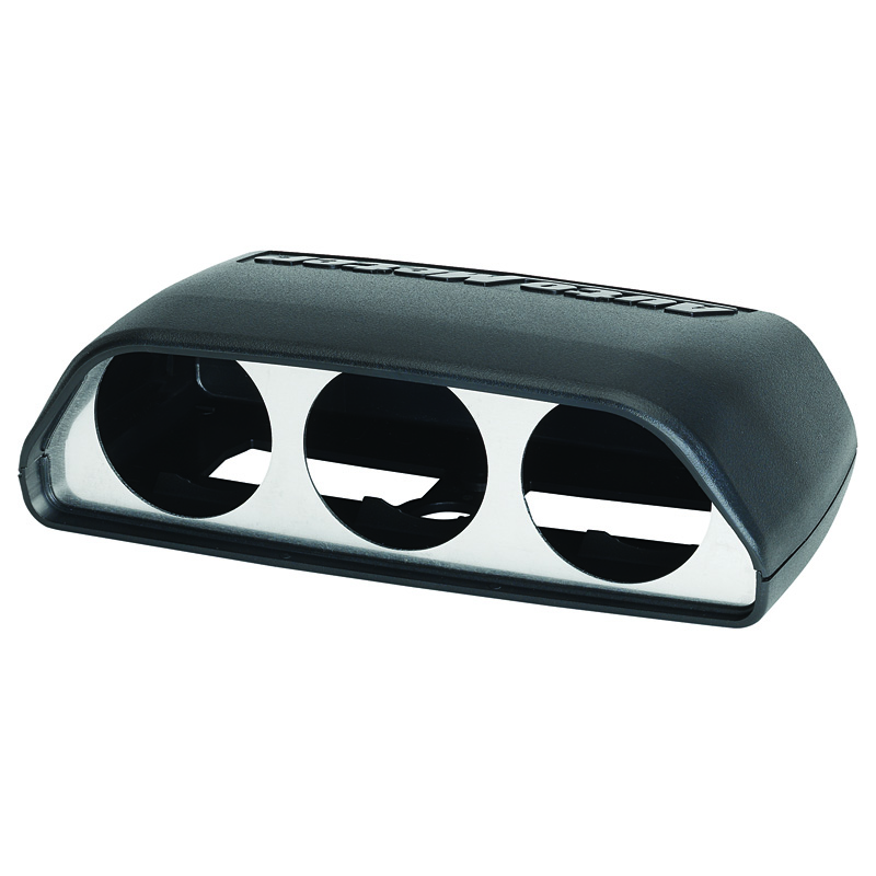 AutoMeter | GAUGE MOUNT, DIRECT FIT DASH TOP, TRIPLE, 2 1/16" - Challenger 3.5L / 5.7L / 6.1L 2008-2014