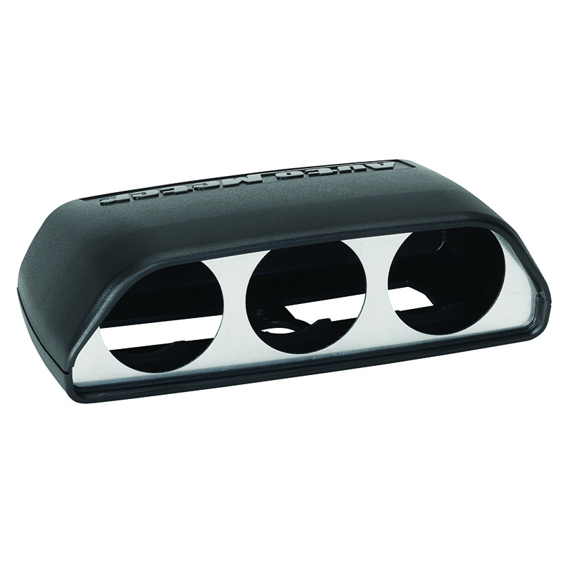 AutoMeter | GAUGE MOUNT, DIRECT FIT DASH TOP, TRIPLE, 2 1/16" - Challenger 3.5L / 5.7L / 6.1L 2008-2014