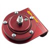 AutoMeter | FUEL PRESS ISOLATOR KIT, FOR 15 PSI GAUGES, RED ANODIZED ALUMINUM, -4AN FITTINGS