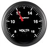 AutoMeter | GAUGE, VOLTMETER, 2 1/16", 18V, DIGITAL STEPPER MOTOR W/PEAK & WARN, ELITE