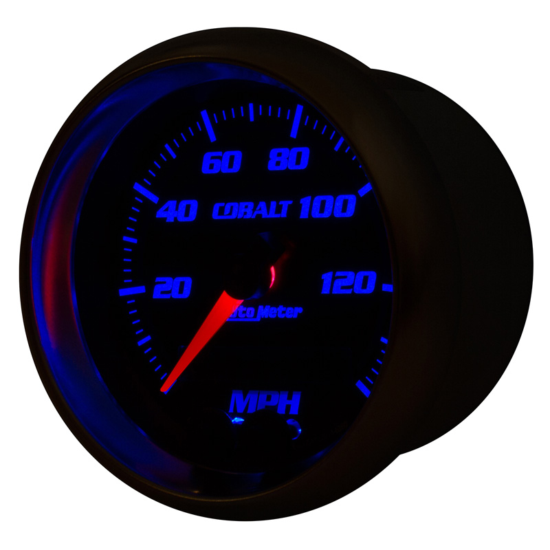 AutoMeter | GAUGE, SPEEDOMETER, 3 3/8", 140MPH, GPS, COBALT