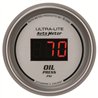 AutoMeter | GAUGE, OIL PRESSURE, 2 1/16", 100PSI, DIGITAL, SILVER DIAL W/ RED LED