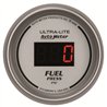 AutoMeter | GAUGE, FUEL PRESSURE, 2 1/16", 100PSI, DIGITAL, SILVER DIAL W/ RED LED
