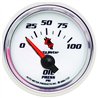 AutoMeter | GAUGE, OIL PRESSURE, 2 1/16", 100PSI, ELECTRIC, C2