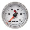 AutoMeter | GAUGE, VOLTMETER, 2 1/16", 18V, DIGITAL STEPPER MOTOR, C2