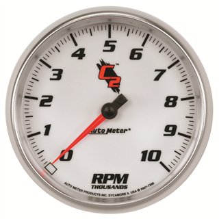 AutoMeter | GAUGE, TACHOMETER, 5", 10K RPM, IN-DASH, C2