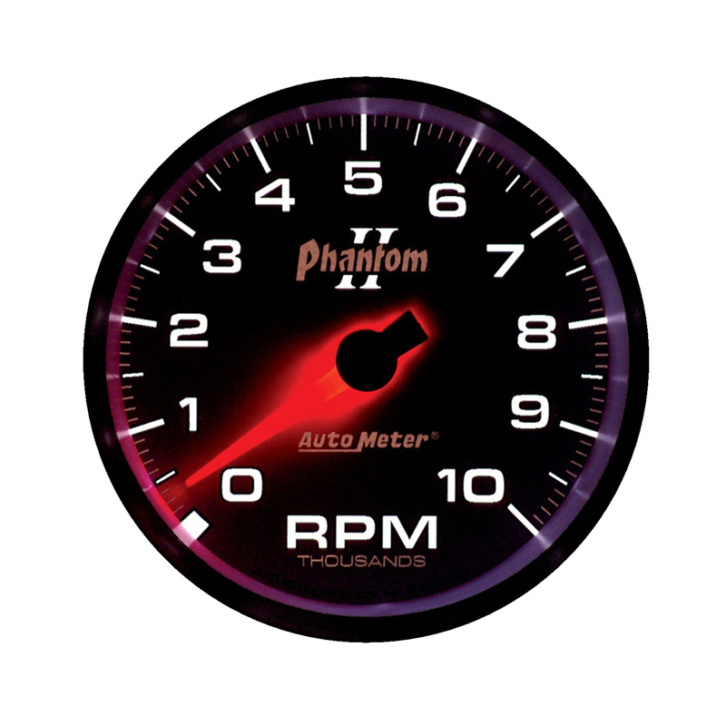 AutoMeter | GAUGE, TACHOMETER, 3 3/8", 10K RPM, IN-DASH, PHANTOM II