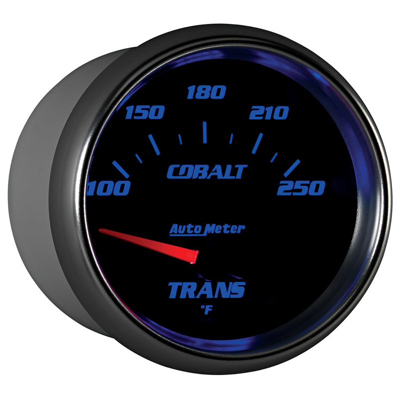 AutoMeter | GAUGE, TRANSMISSION TEMP, 2 5/8", 100-250?F, ELECTRIC, COBALT