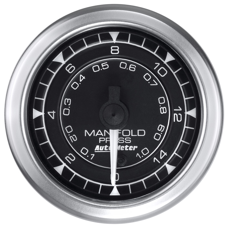 AutoMeter | GAUGE, MANIFOLD PRESSURE, 2 1/16", 15PSI, DIGITAL STEPPER MOTOR, CHRONO