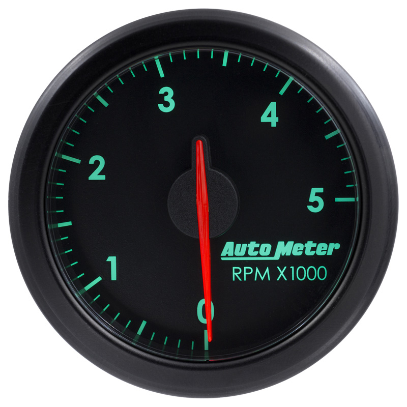 AutoMeter | 2-1/16" TACH, 0-5,000 RPM, AIRDRIVE, BLACK