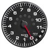 AutoMeter | GAUGE, TACHOMETER, 5", 11K RPM, W/SHIFT LIGHT & PEAK MEM, BLACK/BLACK, SPEK-PRO