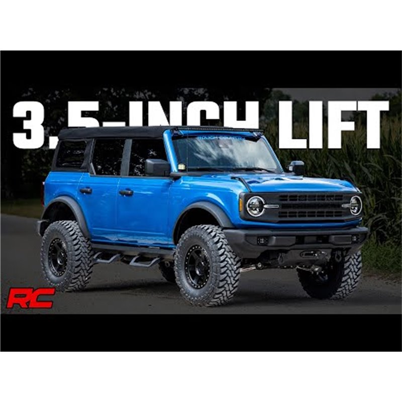 Rough Country | Suspension Lift Kit - Bronco 2.3T / 2.7T 2021-2022 Rough Country Lift Kits