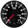 AutoMeter | GAUGE, TACH, 2 1/16", 11K RPM, W/ SHIFT LIGHT & PEAK MEM, BLK/BLK, SPEK-PRO