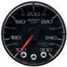 AutoMeter | GAUGE, WATER TEMP, 2 1/16", 300?F, STEPPER MOTOR W/PEAK & WARN, BLK/BLK, SPEK