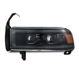 AlphaRex | Projector Headlights Alpha-Black - Ram 1500 / 2500 / 3500 2000-2002