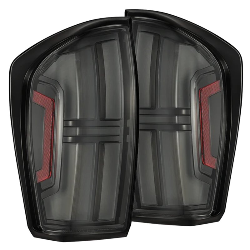 AlphaRex | Prismatic LED Taillights Black - Tacoma 2.7L / 3.5L 2016-2023