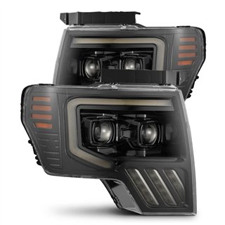 AlphaRex | LED Projector Headlights in Alpha Black - F-150 2009-2014