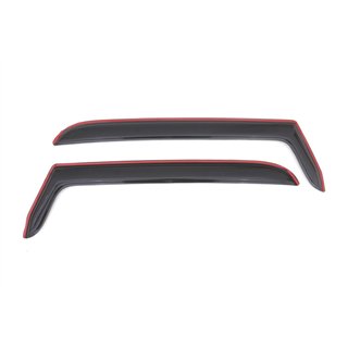 AVS | Ventvisor Deflector Smoke In-Channel 2 pc. - Wrangler 2.5L / 4.0L 1997-2006