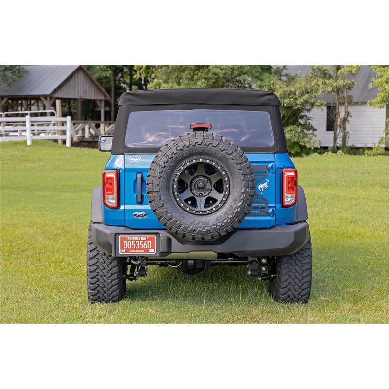 Rough Country | Spare Tire Relocation Bracket - Bronco 2.3T / 2.7T 2021-2022