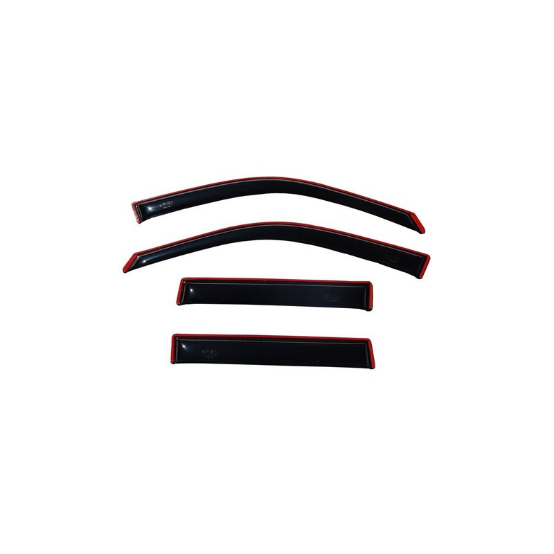 AVS | Ventvisor Deflector; Smoke; In-Channel; 4 pc. - Odyssey 3.5L 2011-2017