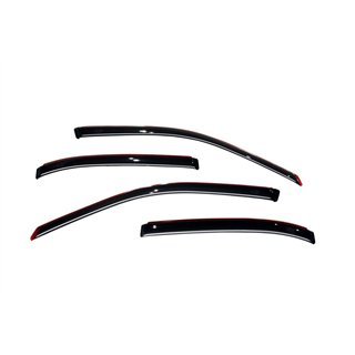 AVS | Ventvisor Deflector Smoke In-Channel 4 pc. - Civic 1.7L 2001-2004